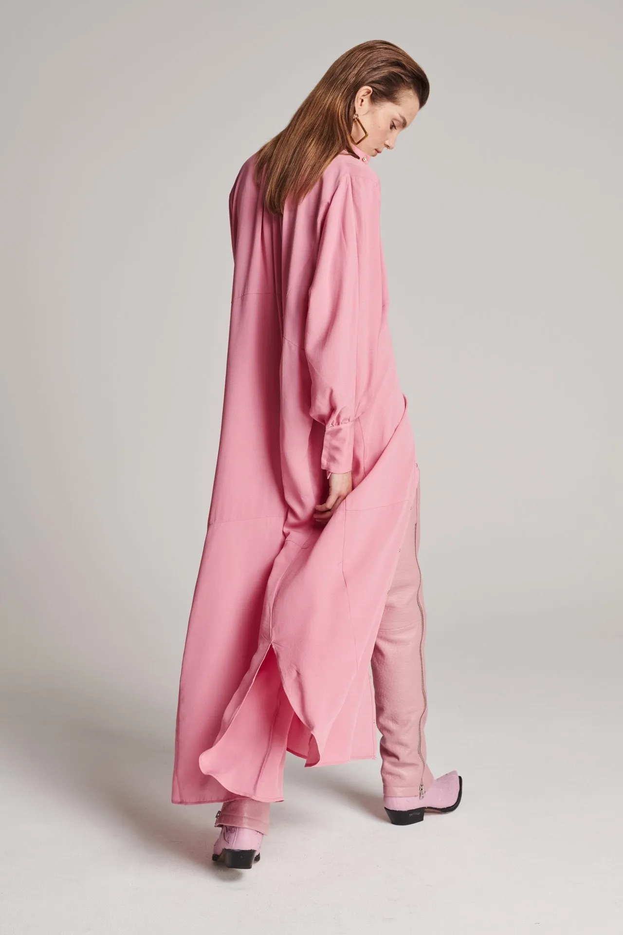 Regard Silk Dress Pink