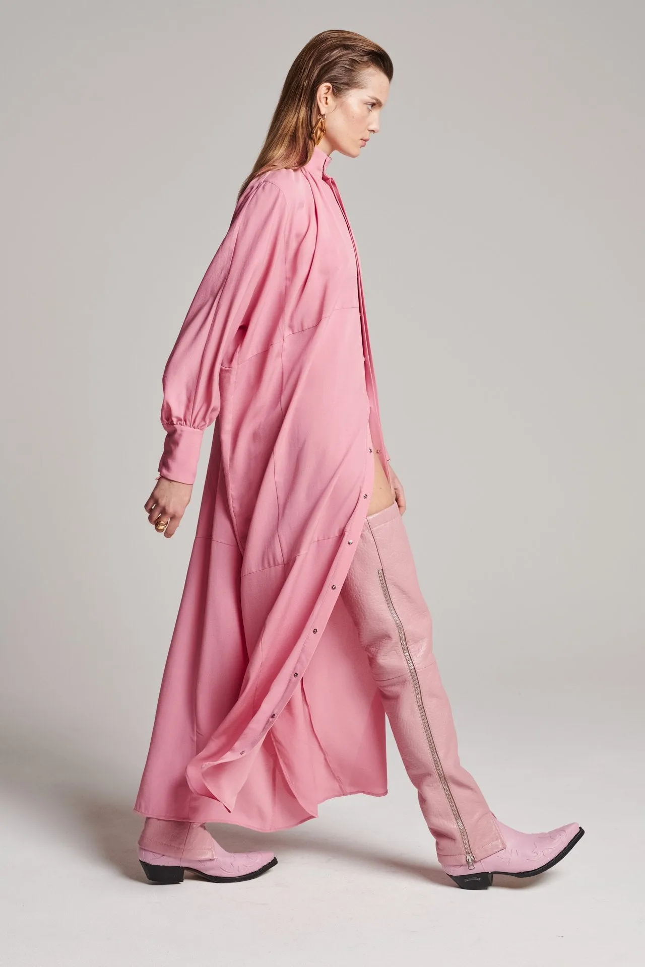 Regard Silk Dress Pink