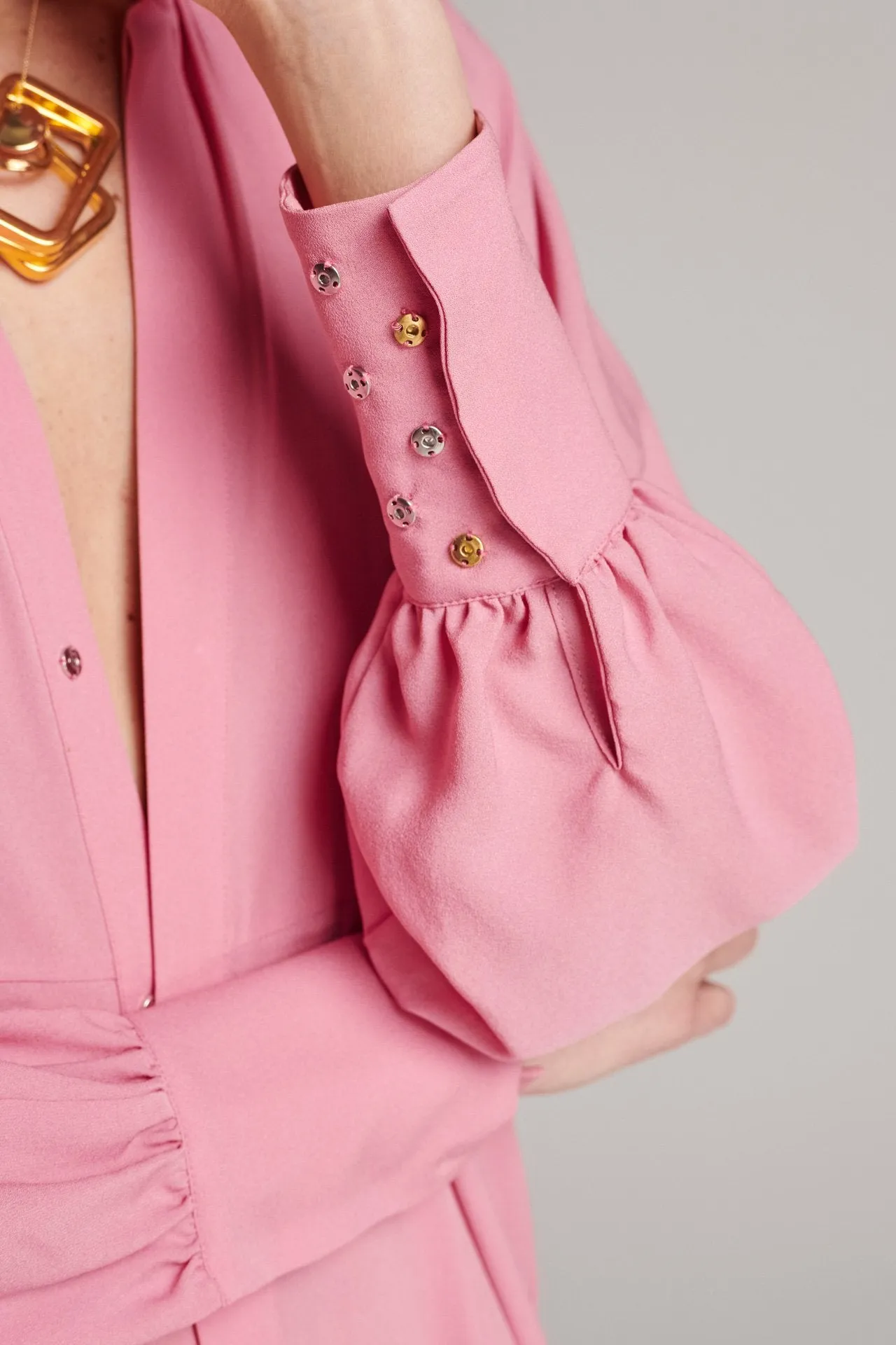 Regard Silk Dress Pink