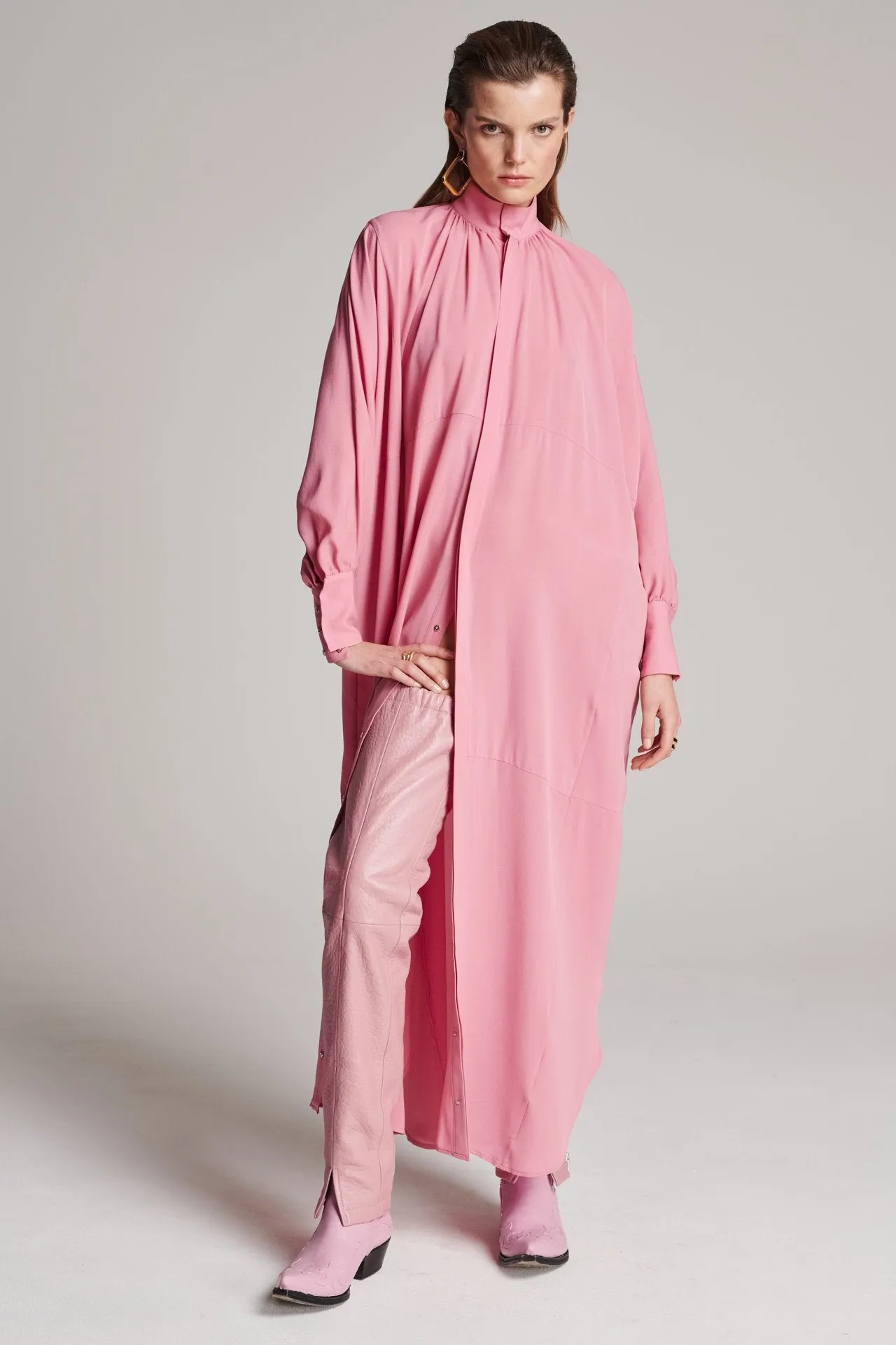 Regard Silk Dress Pink