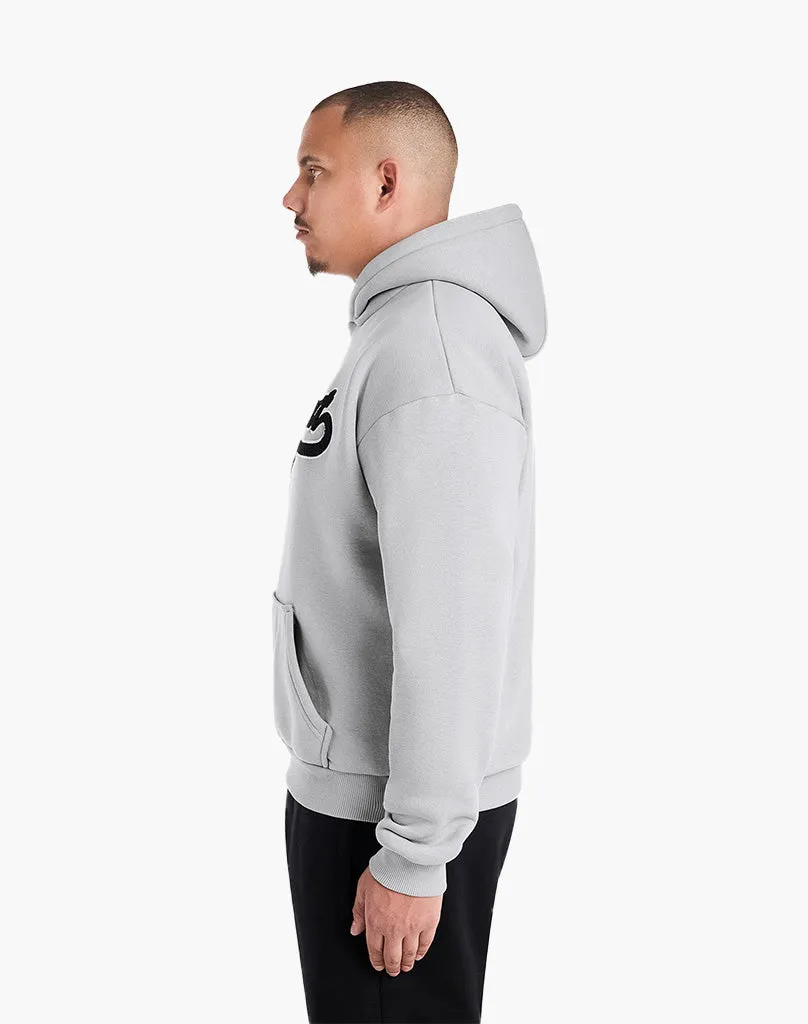 RETRO HOODIE (GREY)