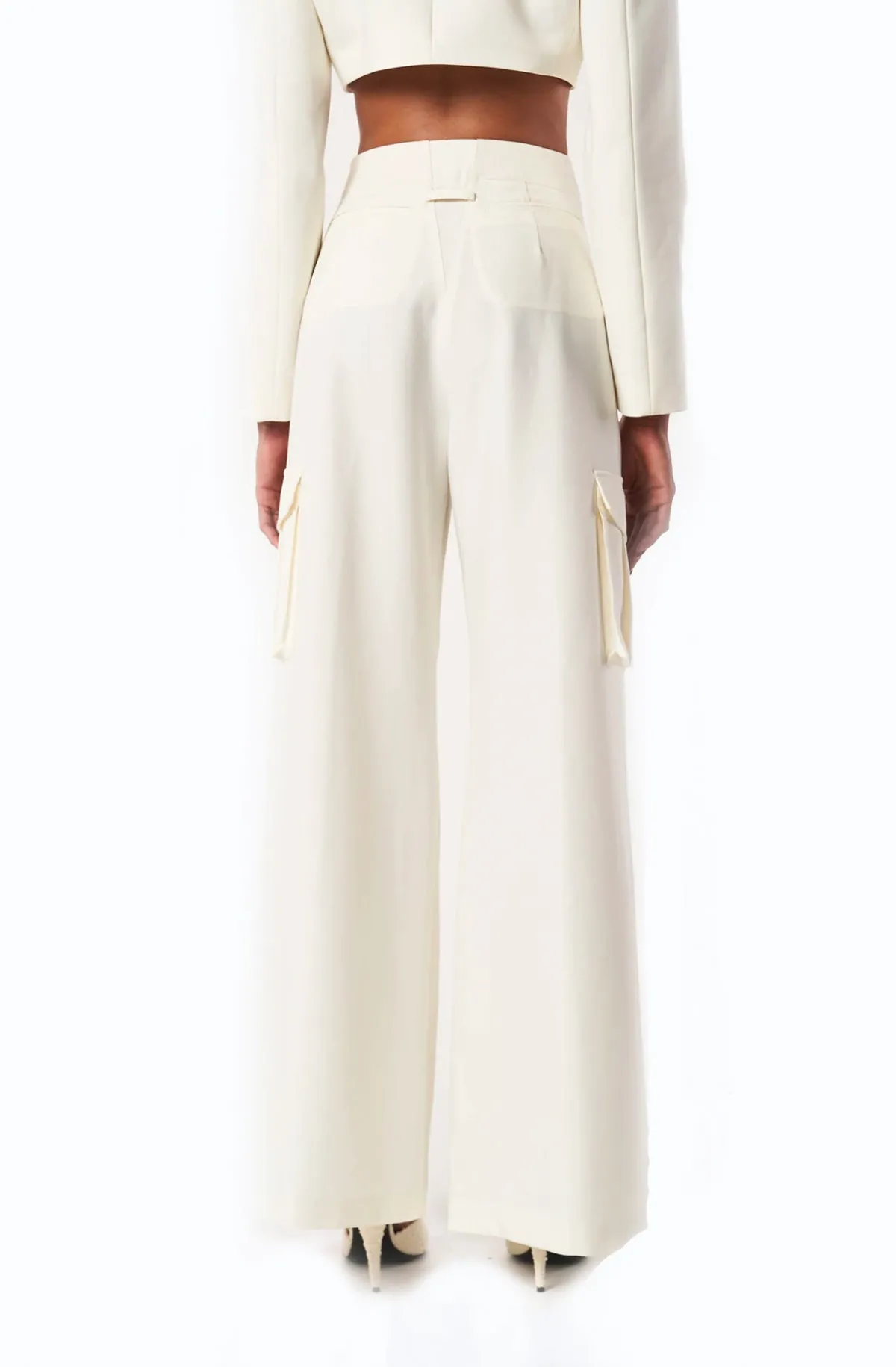 RONNY KOBO CHUCK CARGO PANT IN IVORY