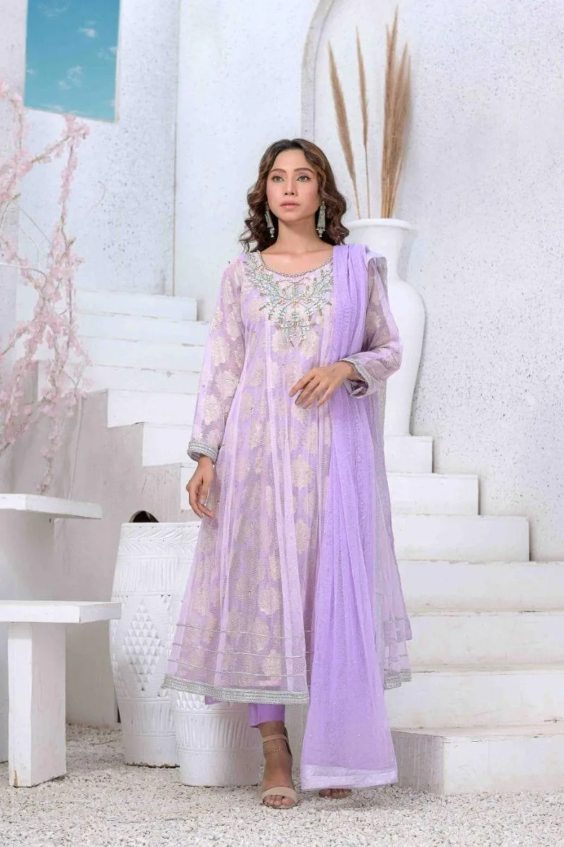 Ruby Couture - Annika - 3 Piece - Net & Jacquard