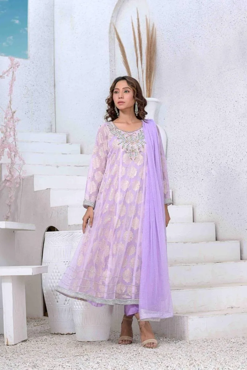 Ruby Couture - Annika - 3 Piece - Net & Jacquard