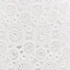 Serena Crochet Midi Dress - Snow