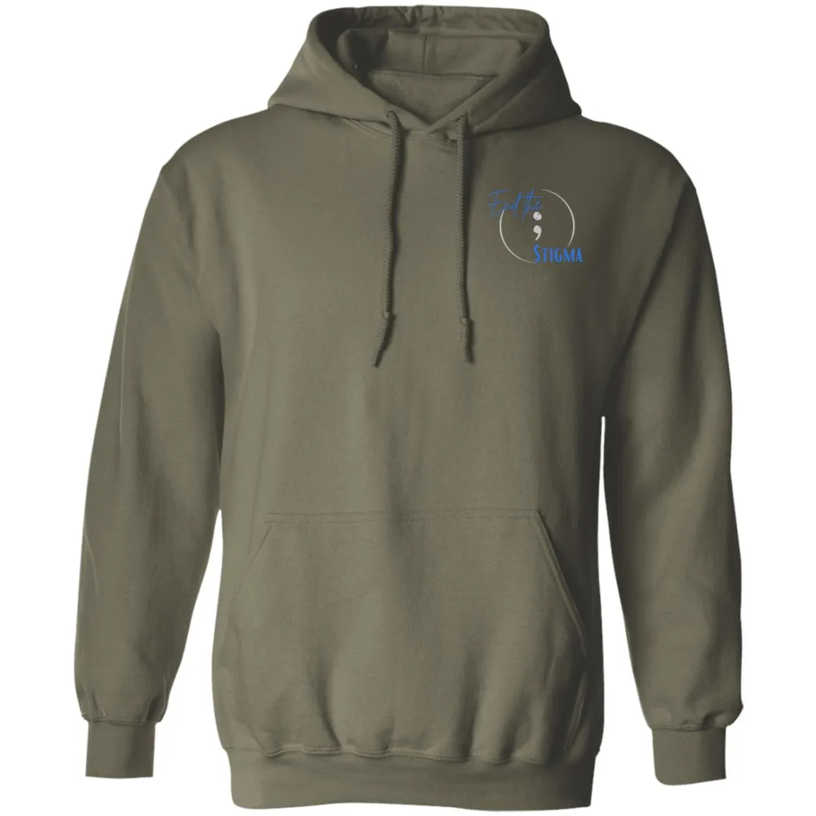 Sign of Strength Pullover Hoodie - Mental Health Awareness