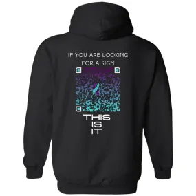 Sign of Strength Pullover Hoodie - Mental Health Awareness