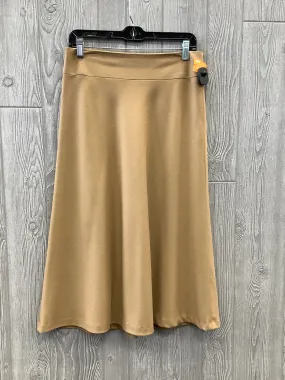 Skirt Maxi By Talbots In Tan, Size: 4