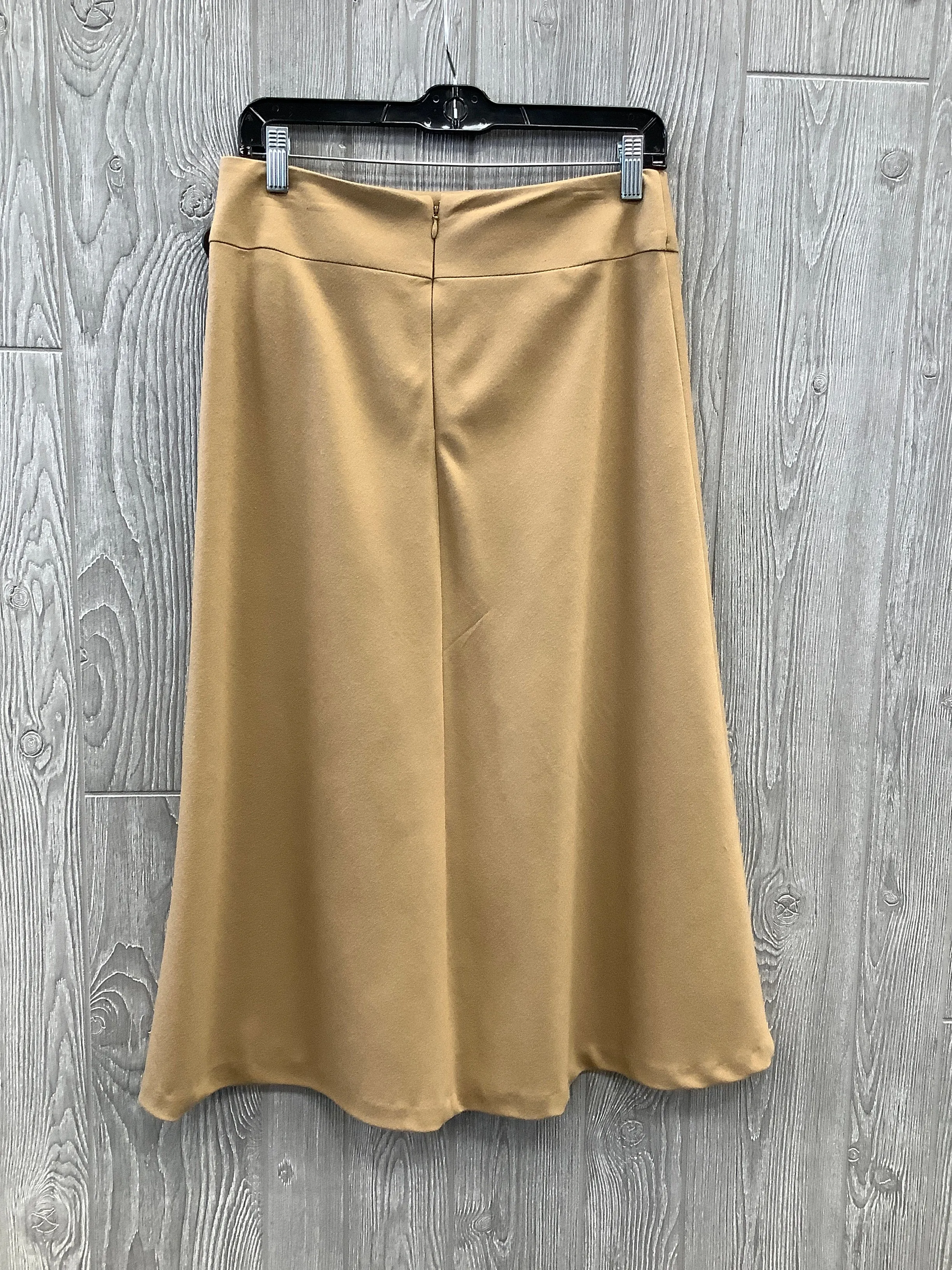 Skirt Maxi By Talbots In Tan, Size: 4