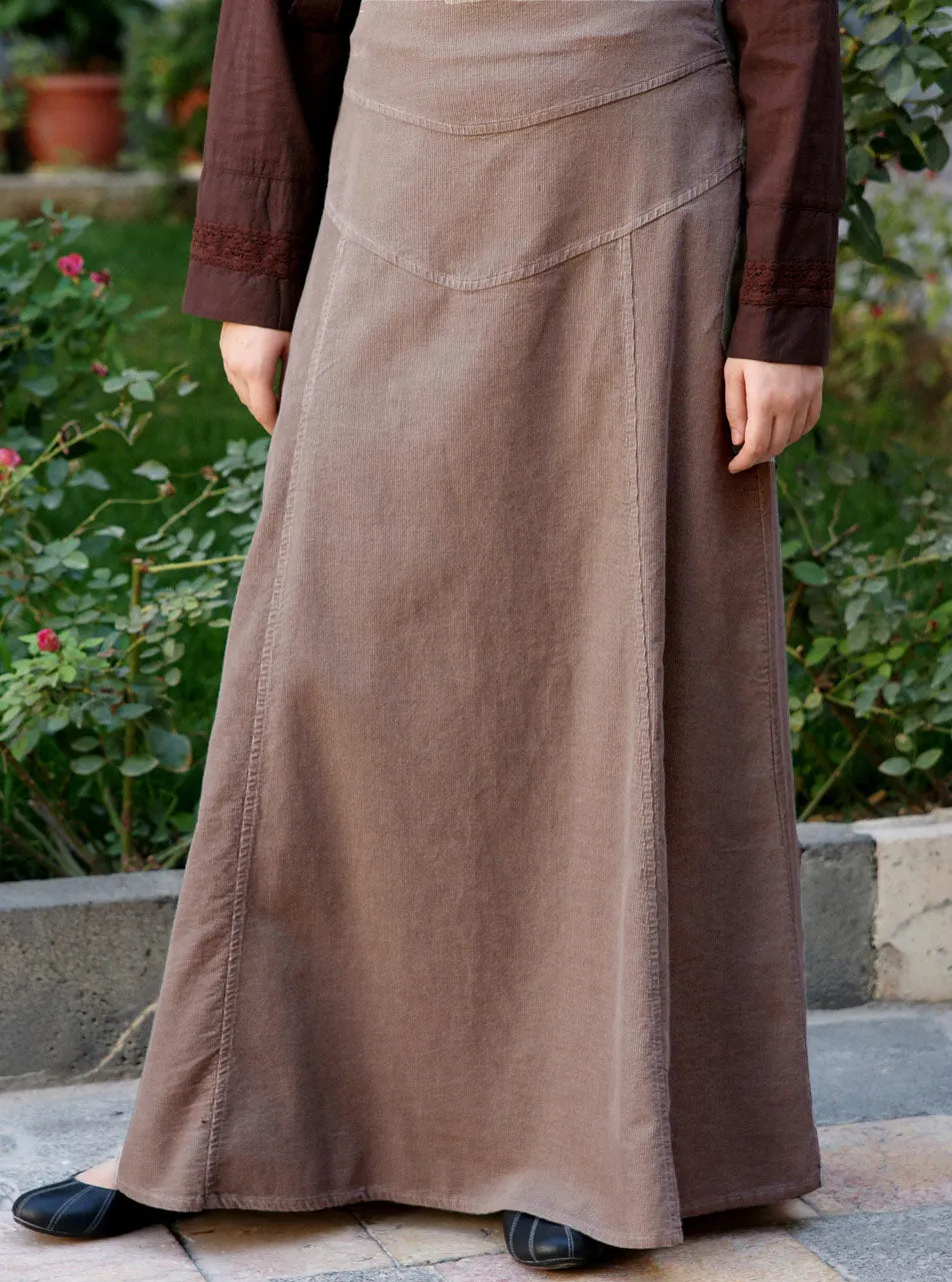 Solange Corduroy Maxi Skirt