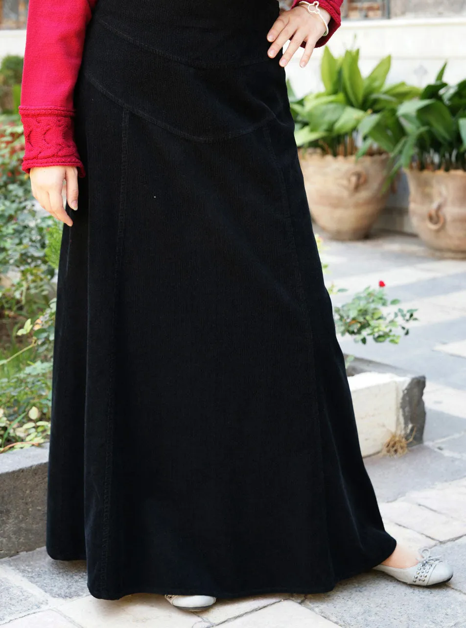 Solange Corduroy Maxi Skirt