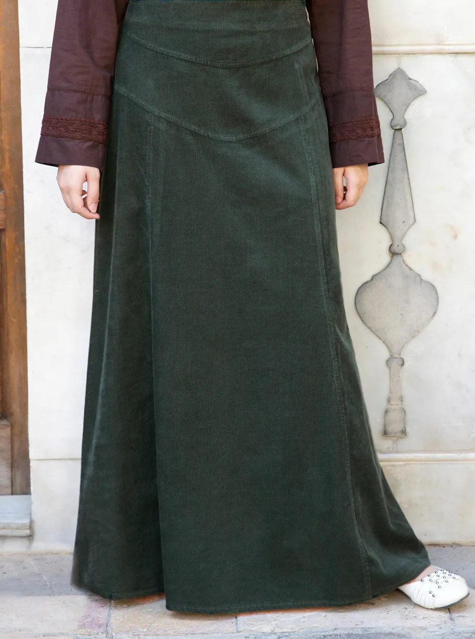Solange Corduroy Maxi Skirt