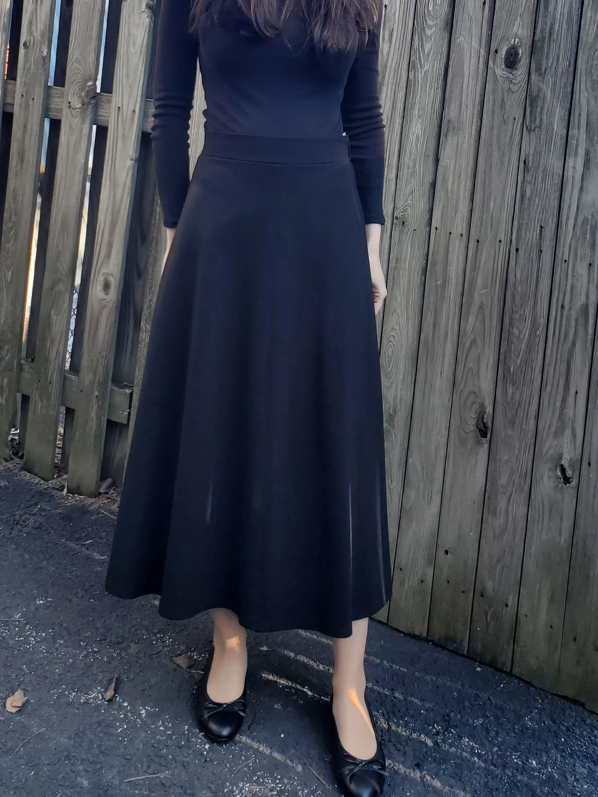 Stitch Skirt Midi