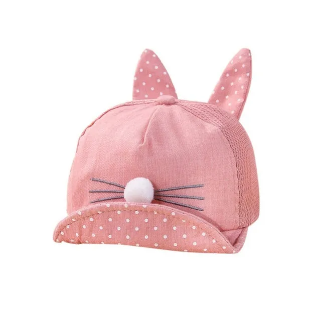 Summer Rabbit Ear/Cat Baby Hat