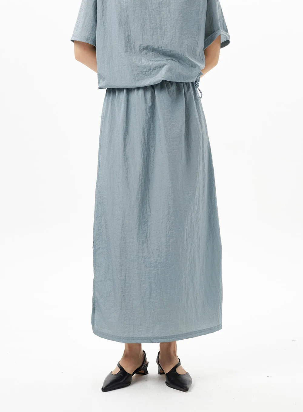 Tee And Maxi Skirt Set OU312