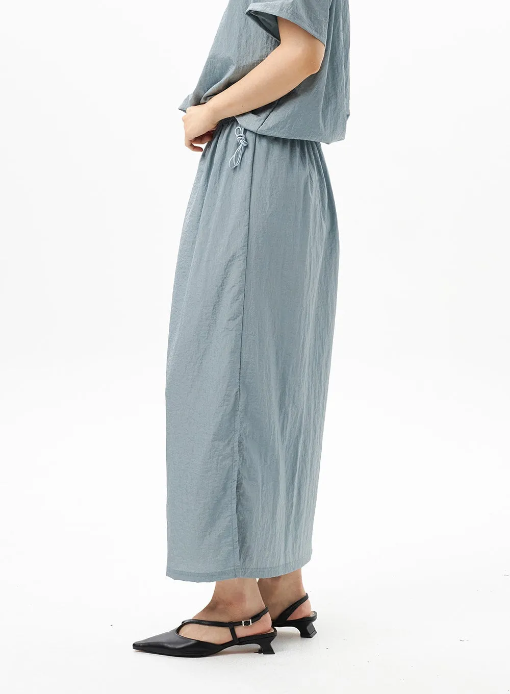 Tee And Maxi Skirt Set OU312