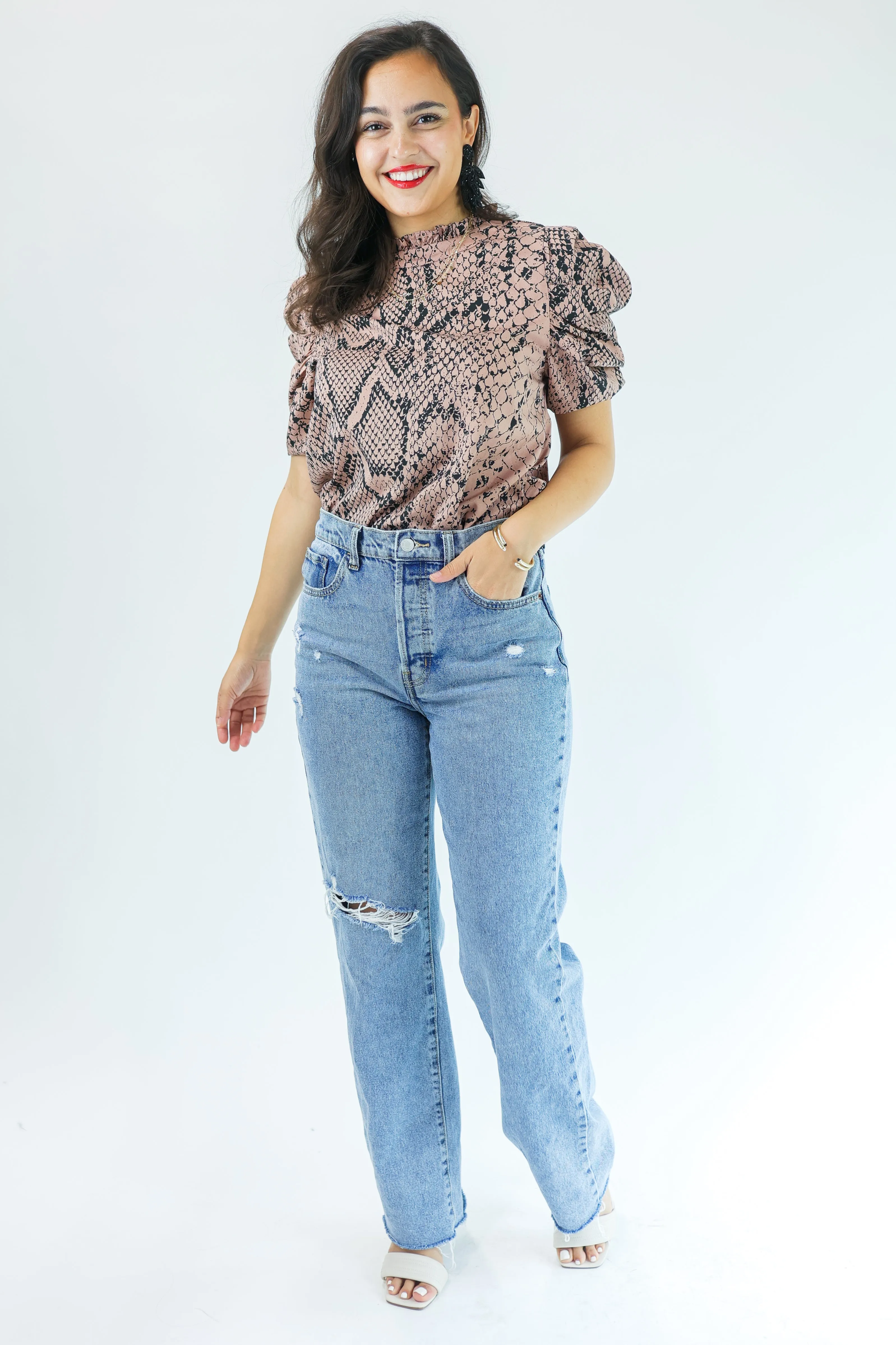 The Jenna High Waist Denim