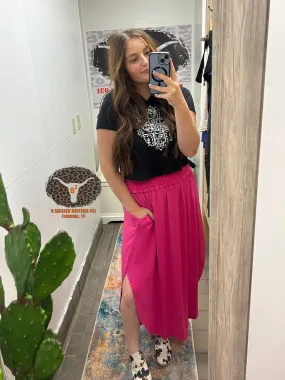 The Runaway June Maxi Hot Pink S-XL
