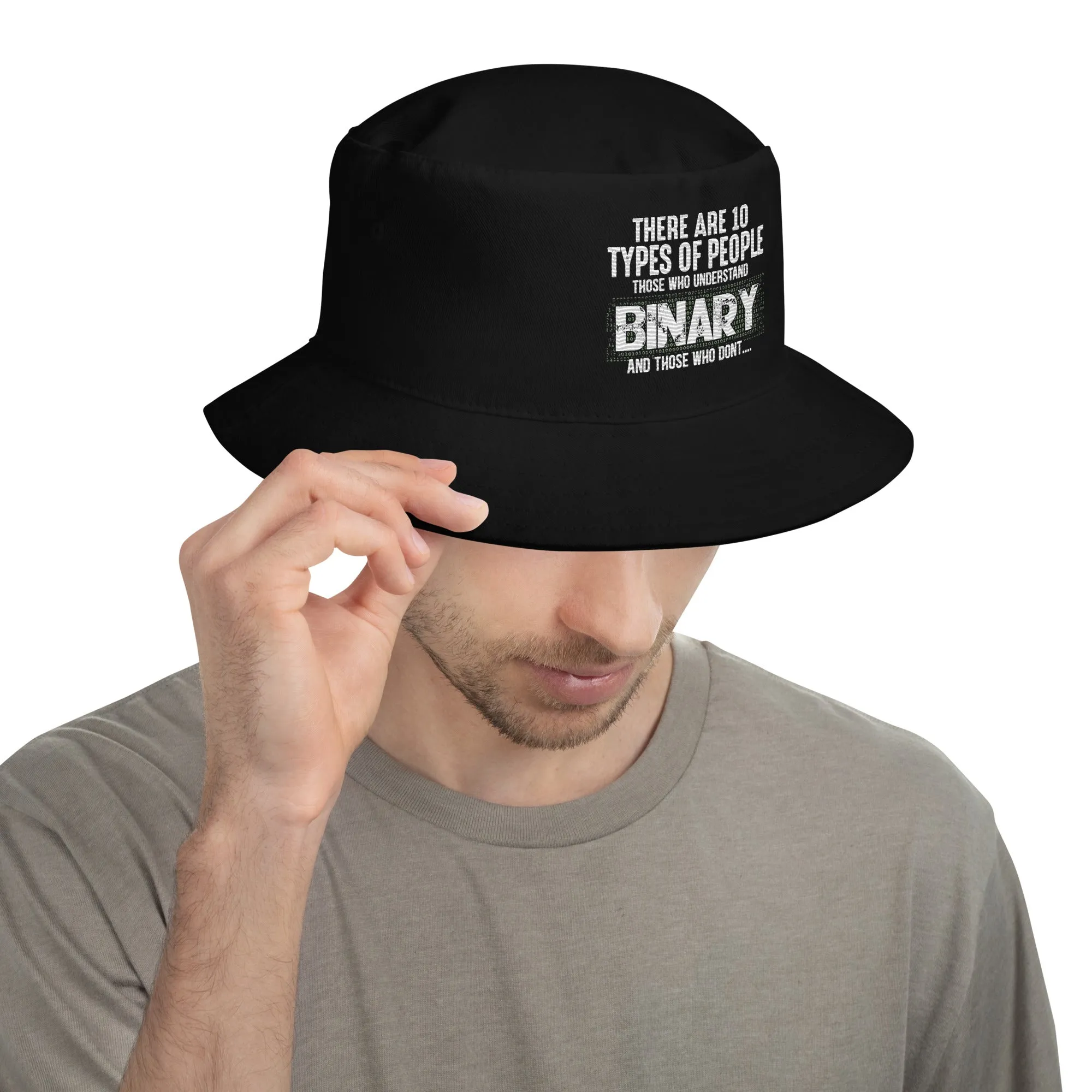 There are 10 types of people - Bucket Hat