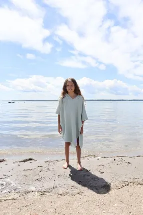 Tofino Towel Kids 'Pebble' Poncho - Sage