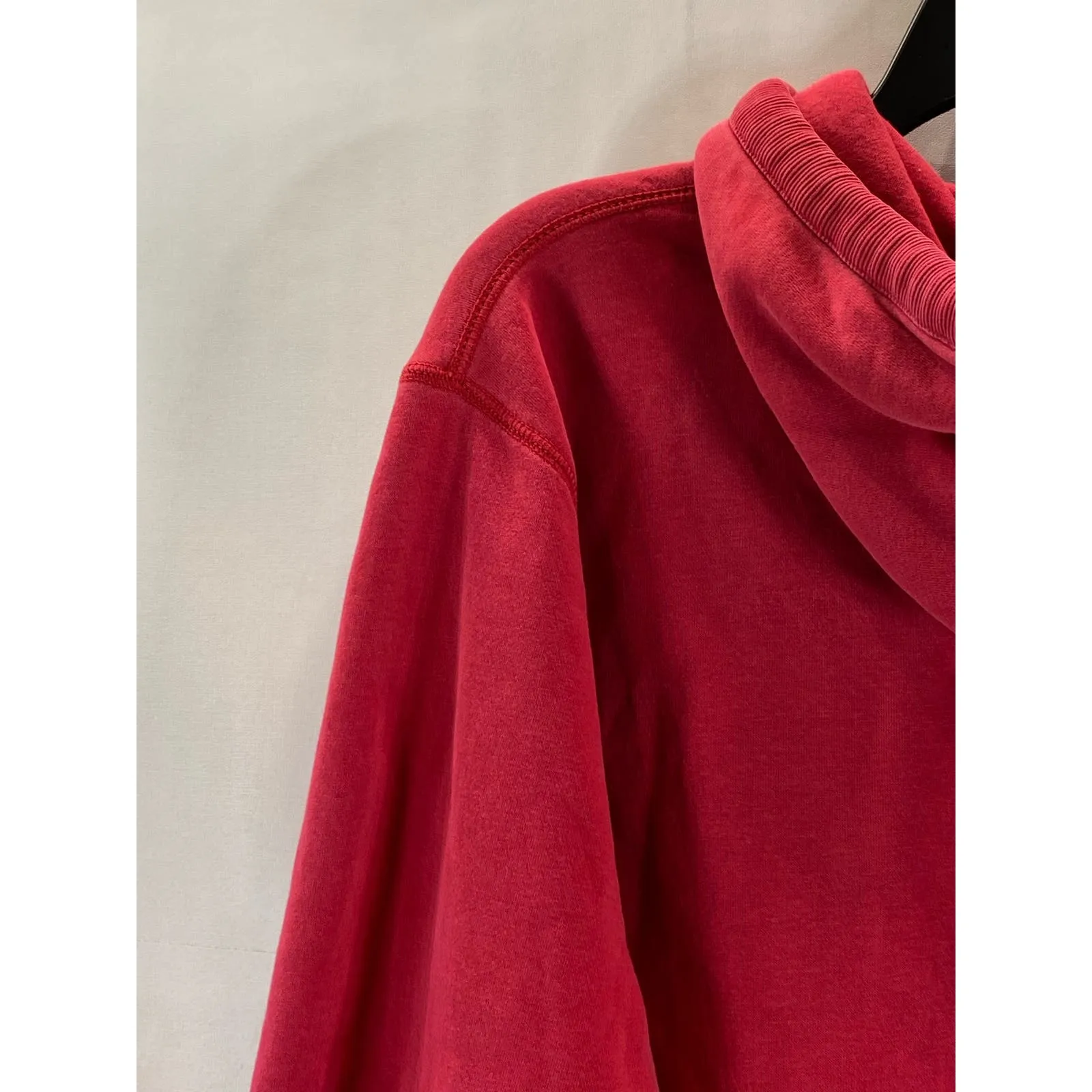 TOMMY HILFIGER Men's Primary Red Logo Regular-Fit Pullover Drawstring Hoodie SZL