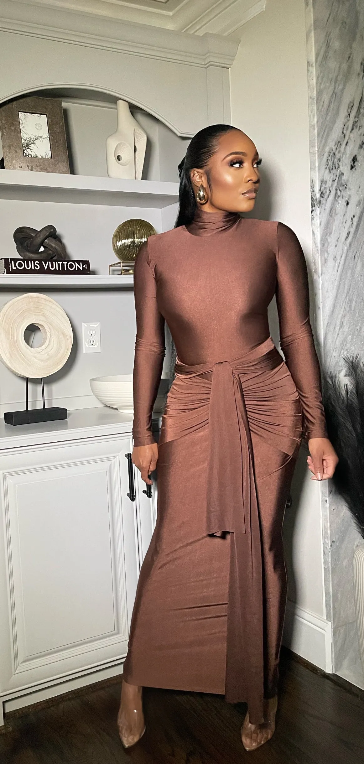 Twisted Maxi Dress