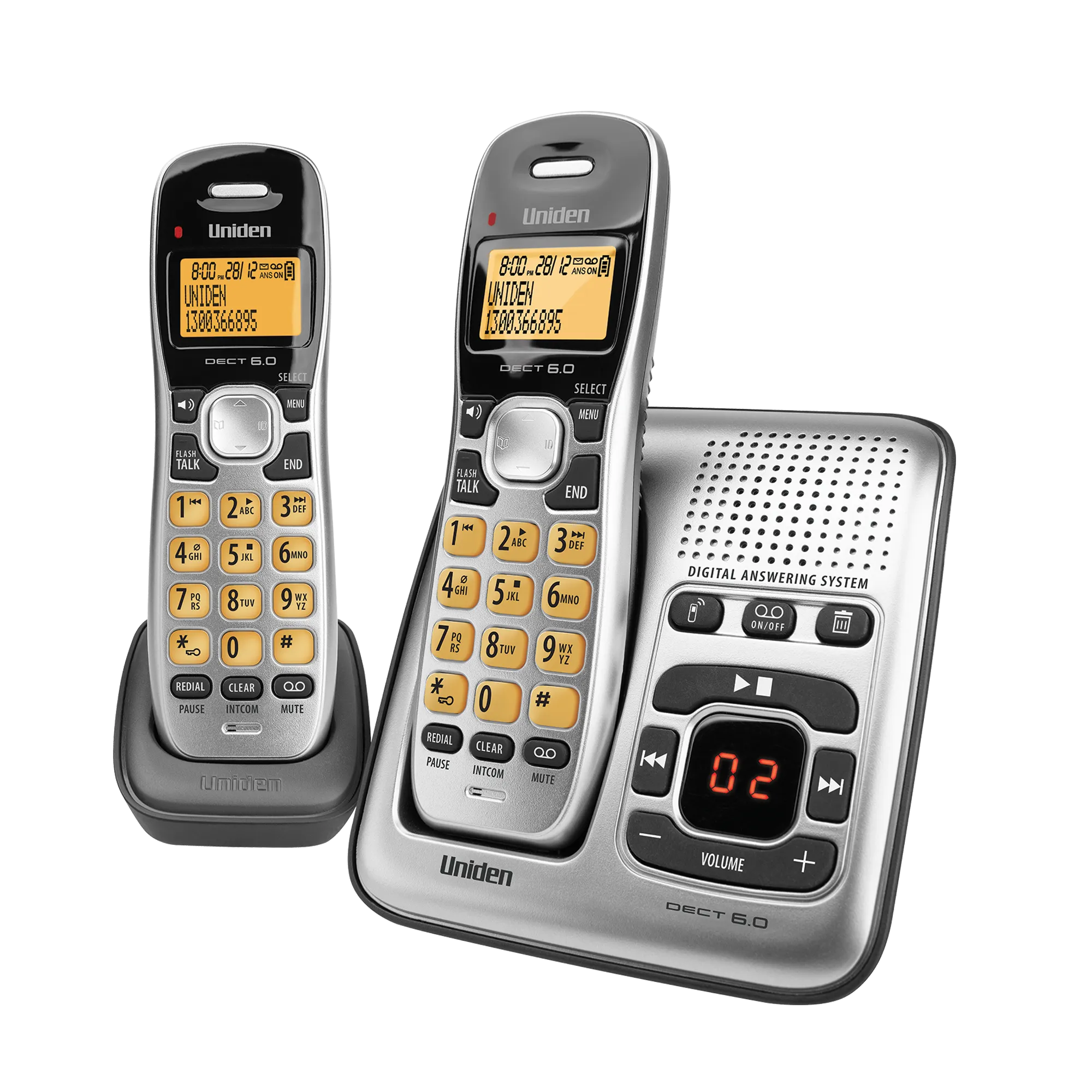 Uniden DECT Digital Phone System Power Failure Backup DECT1735 1
