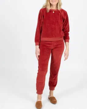 Velour Sweatpants Set