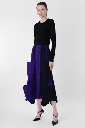 Vintage S/S 1991 Color Block Petal Skirt