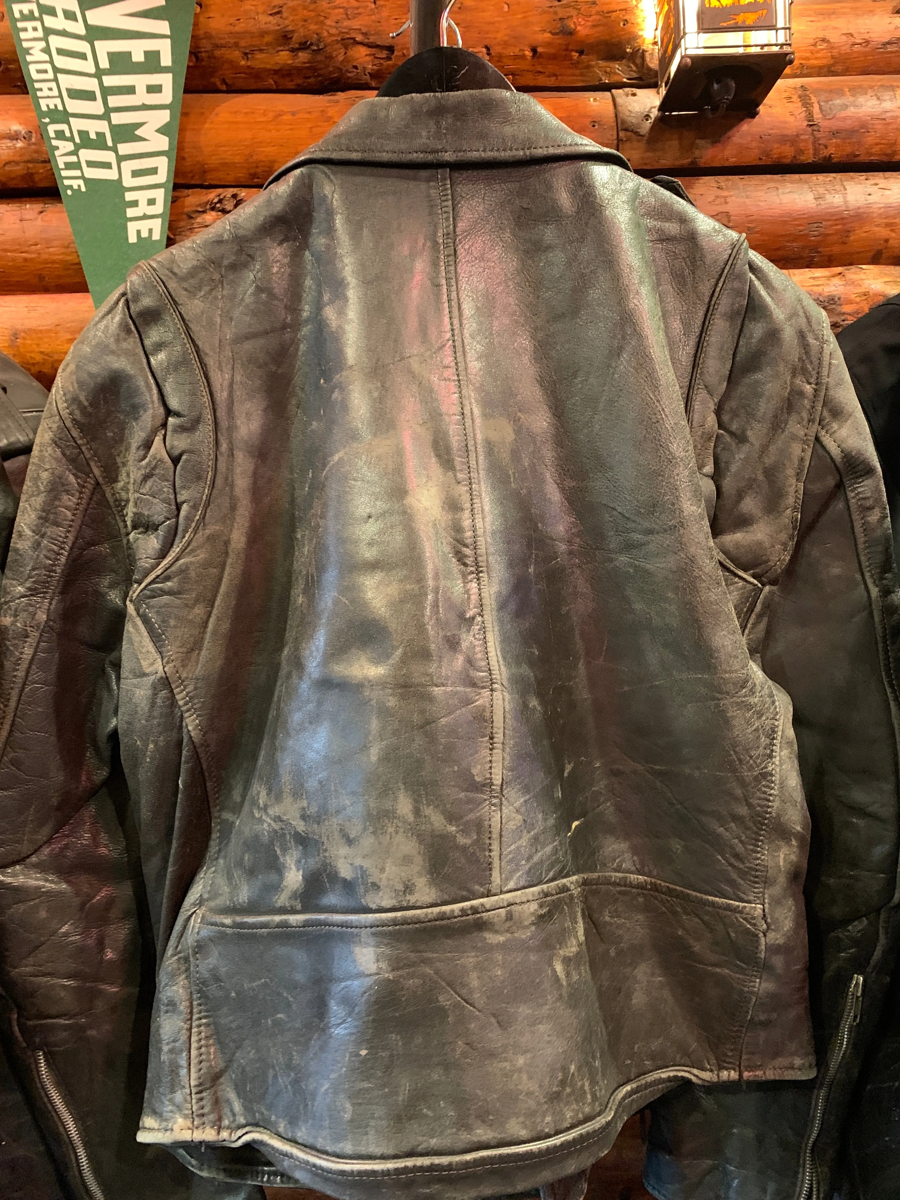 Vintage USA Biker Jacket 18, Large