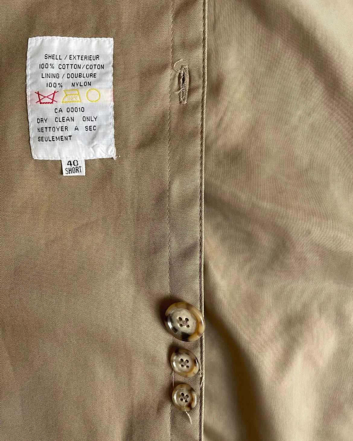 Vintage Yves Saint Laurent Trench Coat