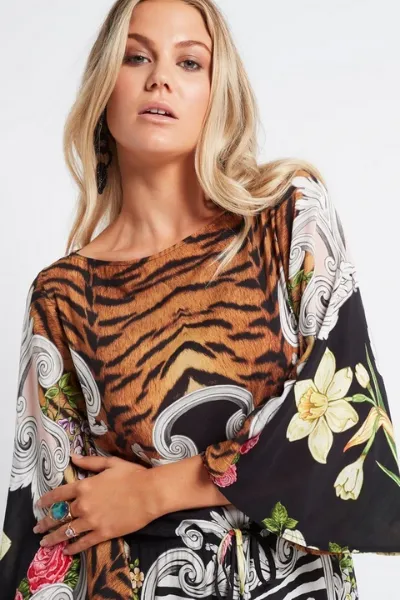 WARRIOR PRINCESS COCKTAIL MAXI DRESS