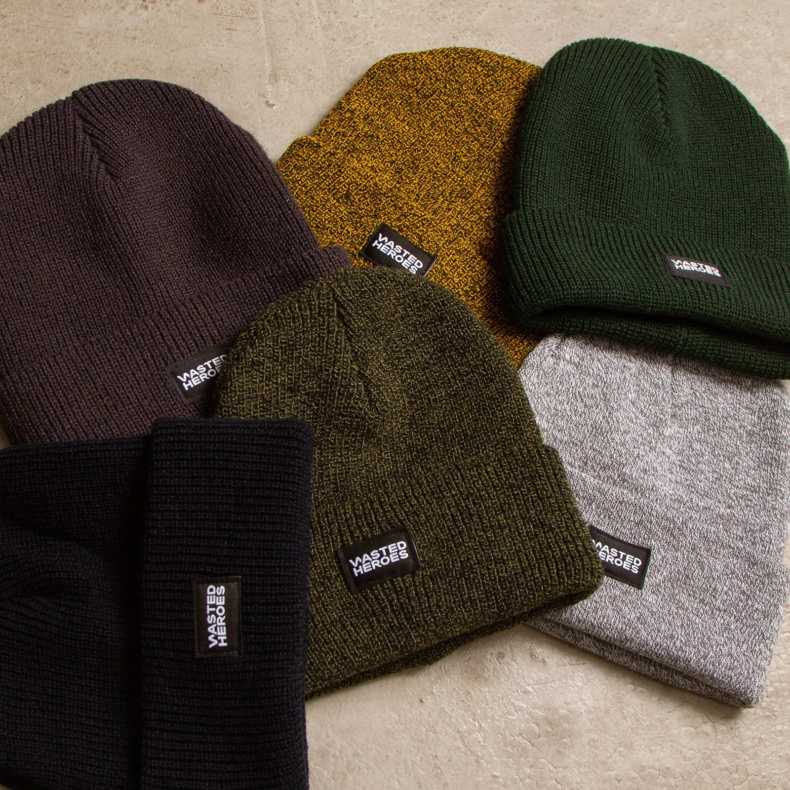 Wasted Heroes - Beanie - Charcoal