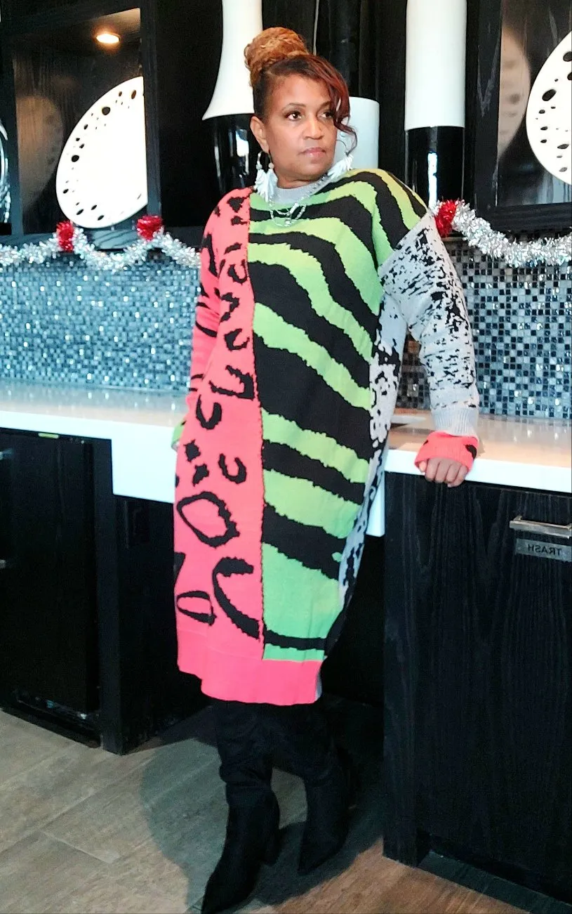Wild Sweater Dress