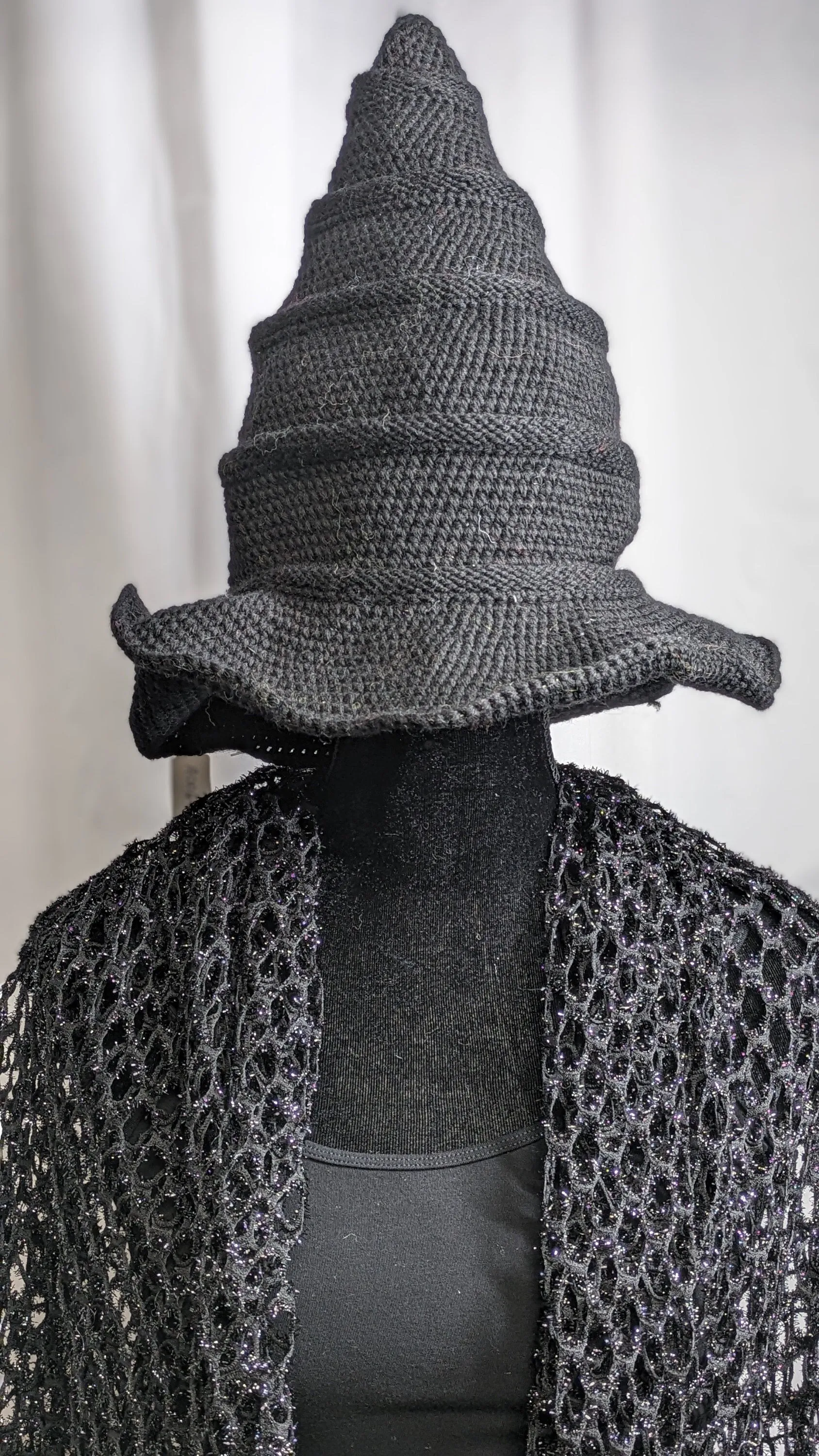 Witch Black Knit Winter Novelty Crazy Ski Snowboard Hat Adult Unisex Unique Gift