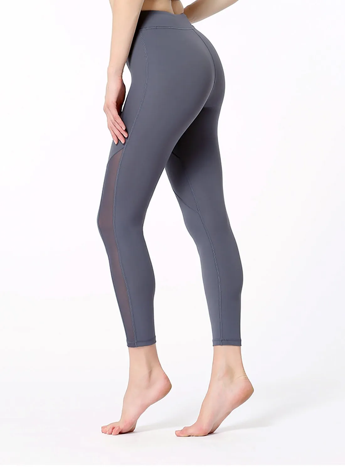 Women High Waist Workout Breathable Fitness Training Pants