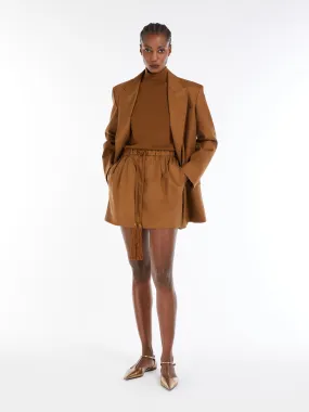Wool knit turtleneck jumper