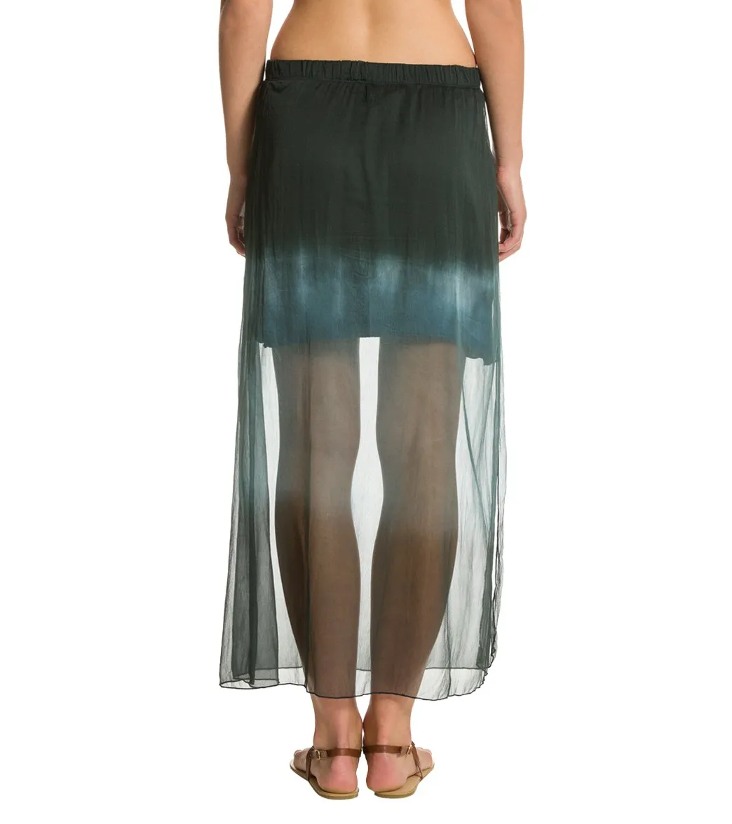Yak & Yeti Dip Dye Shiffan Maxi Skirt