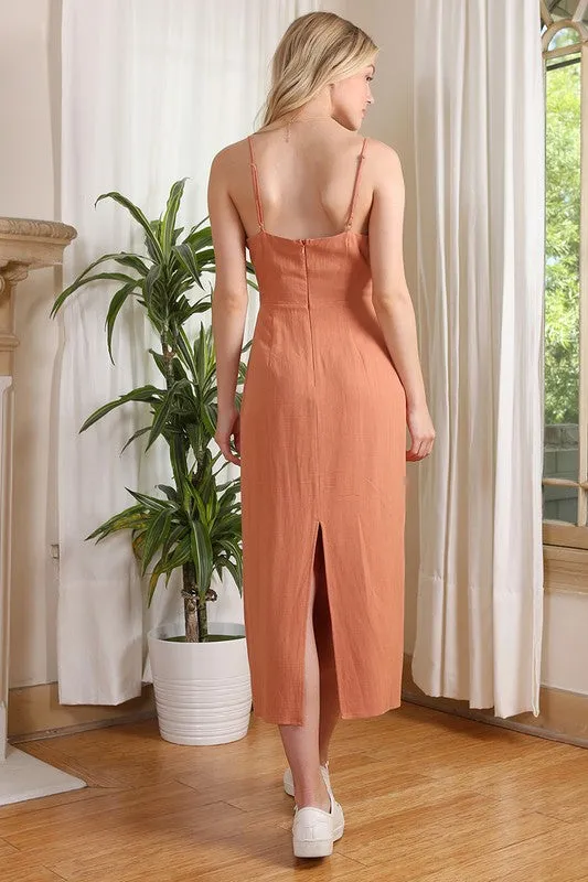Yellow Slip Dress
