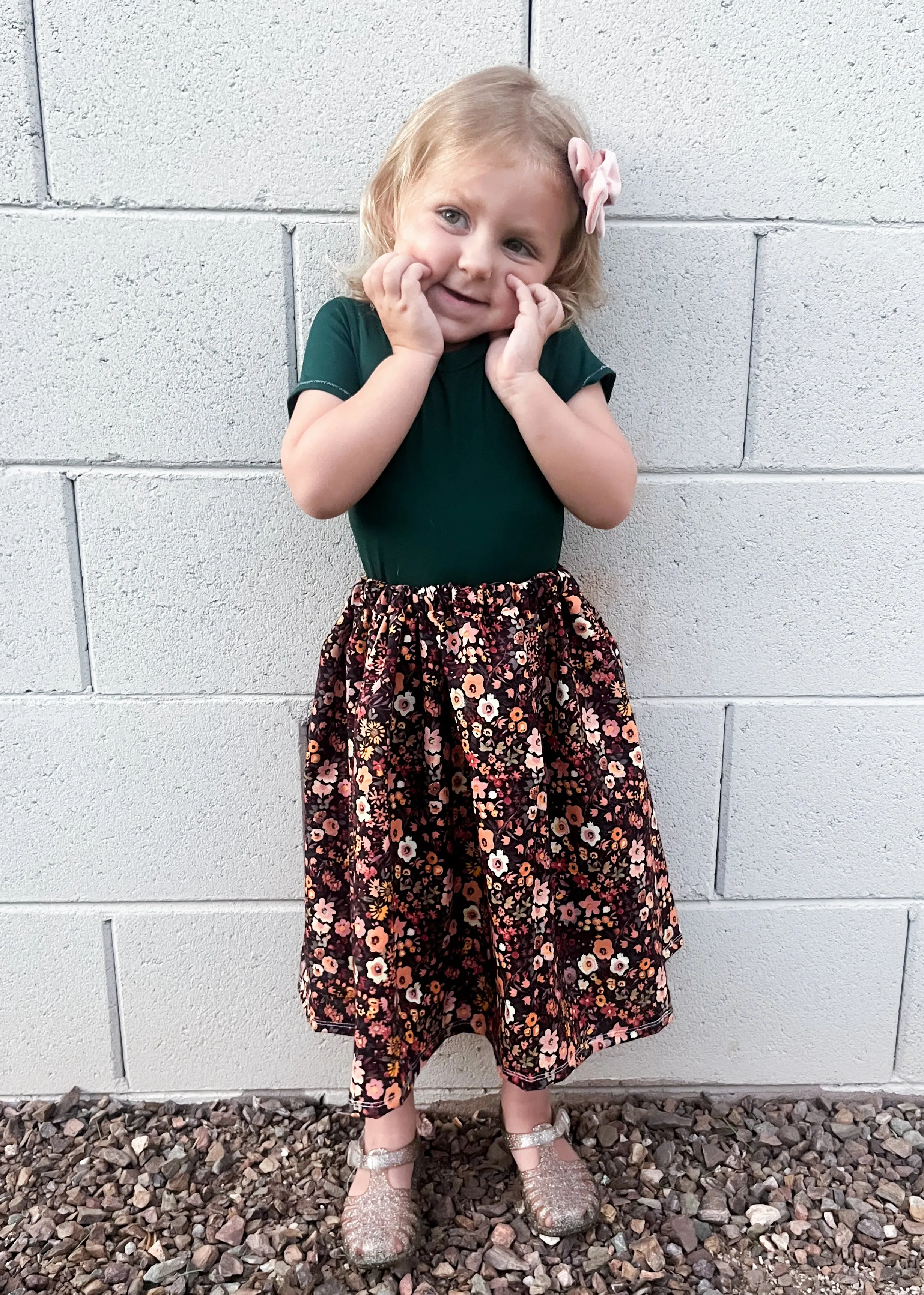 Youth Lake Skirt and Pants Digital Sewing Pattern Sizes NB-16Y