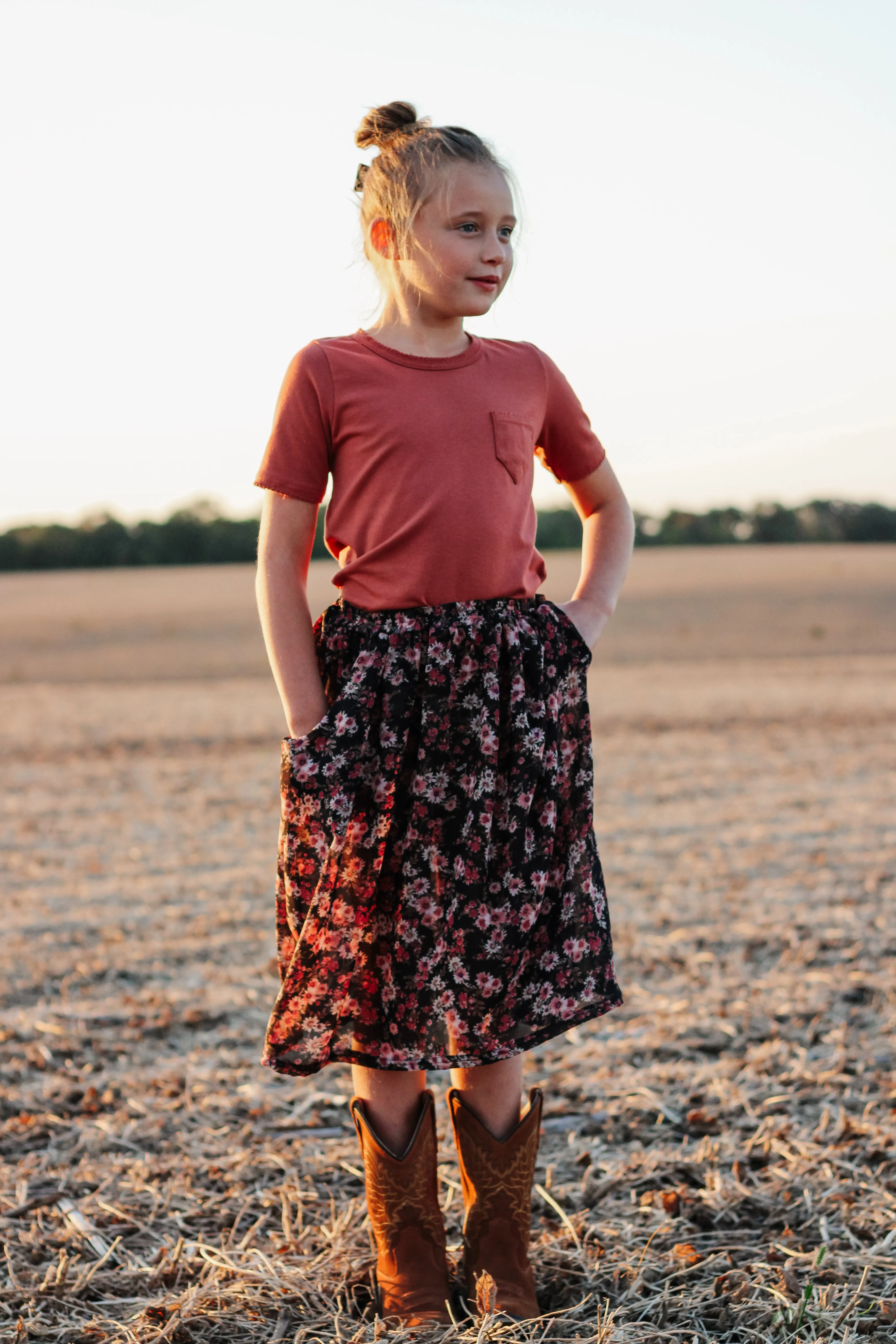 Youth Lake Skirt and Pants Digital Sewing Pattern Sizes NB-16Y