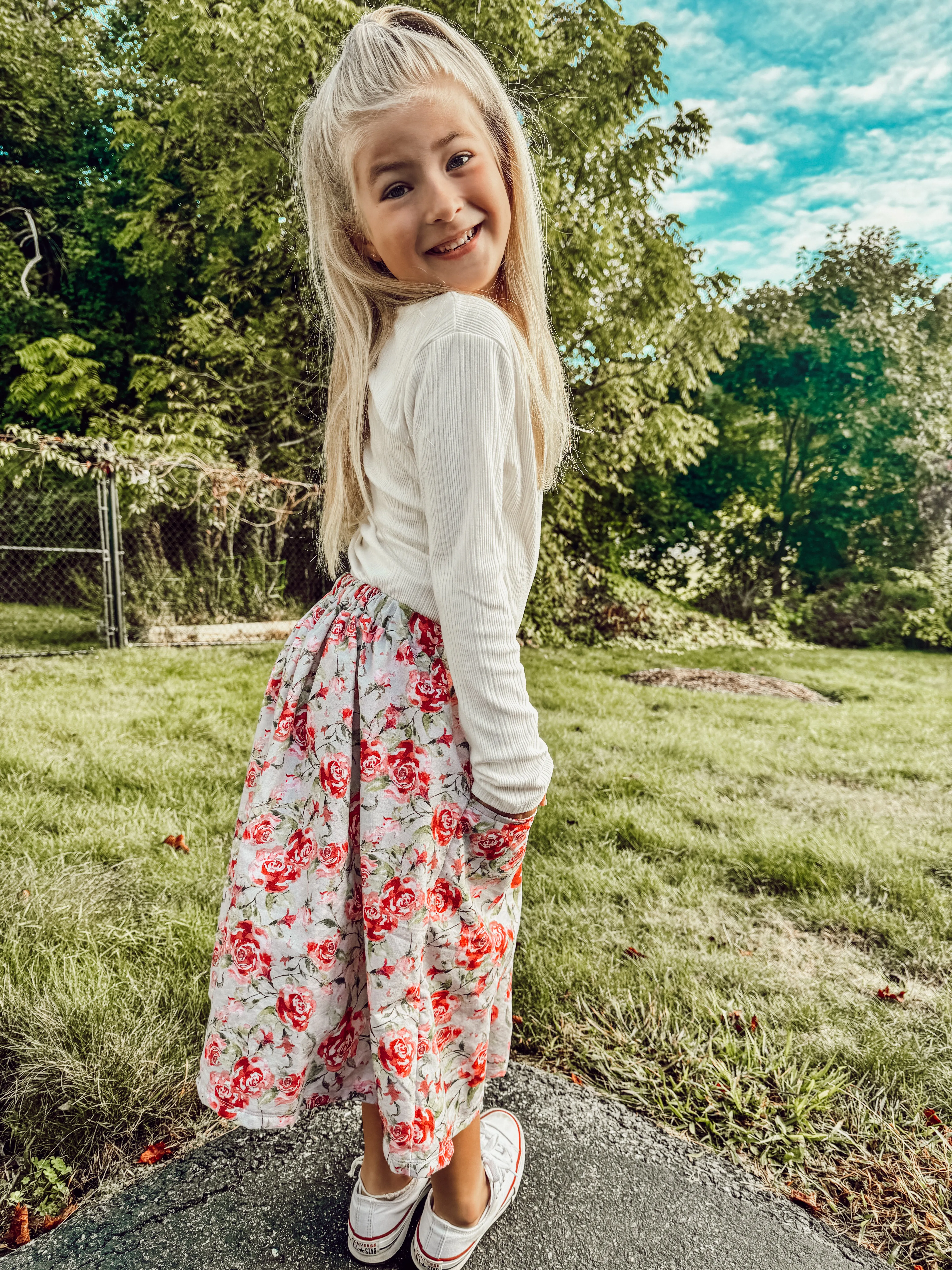 Youth Lake Skirt and Pants Digital Sewing Pattern Sizes NB-16Y
