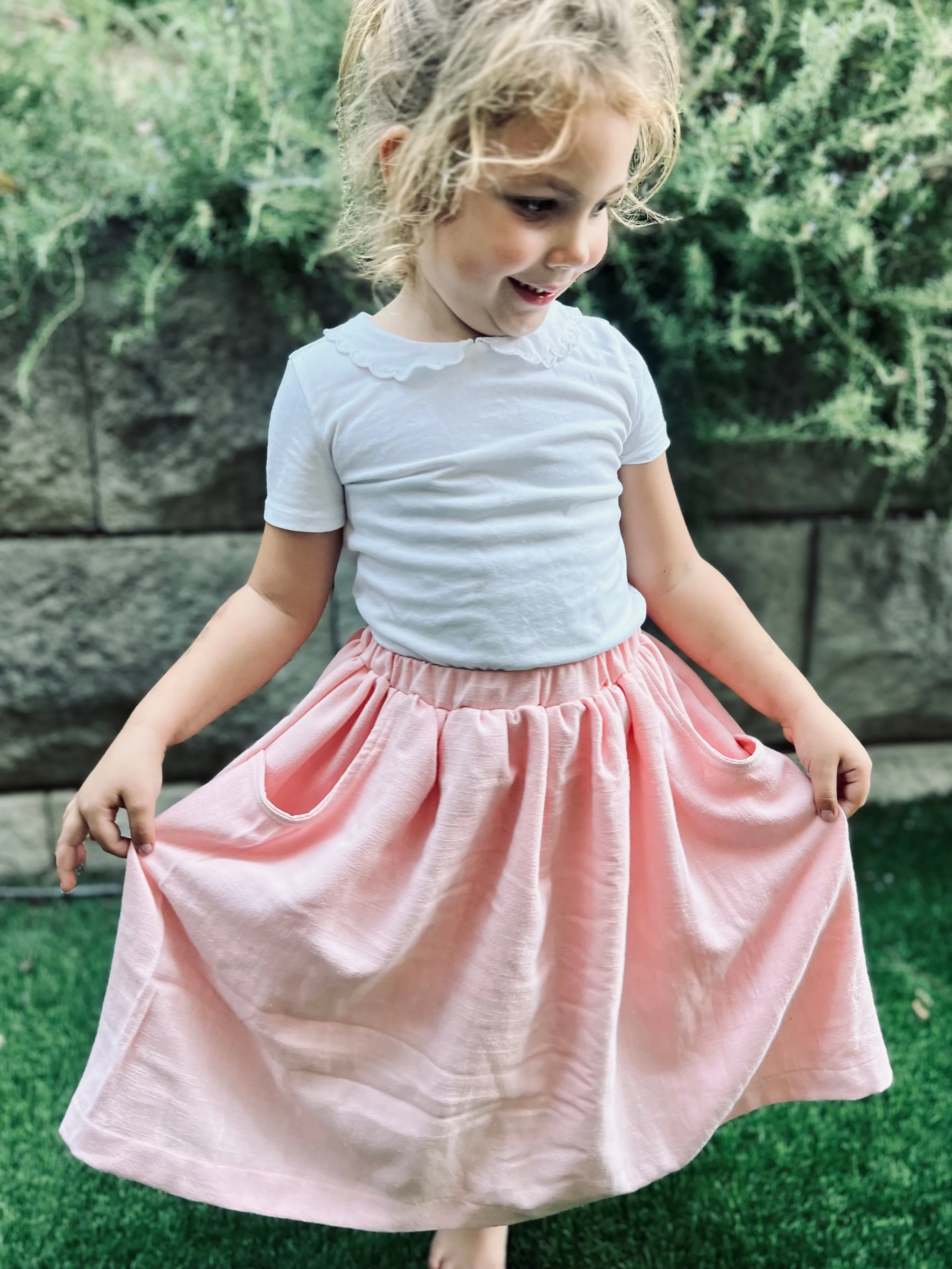 Youth Lake Skirt and Pants Digital Sewing Pattern Sizes NB-16Y