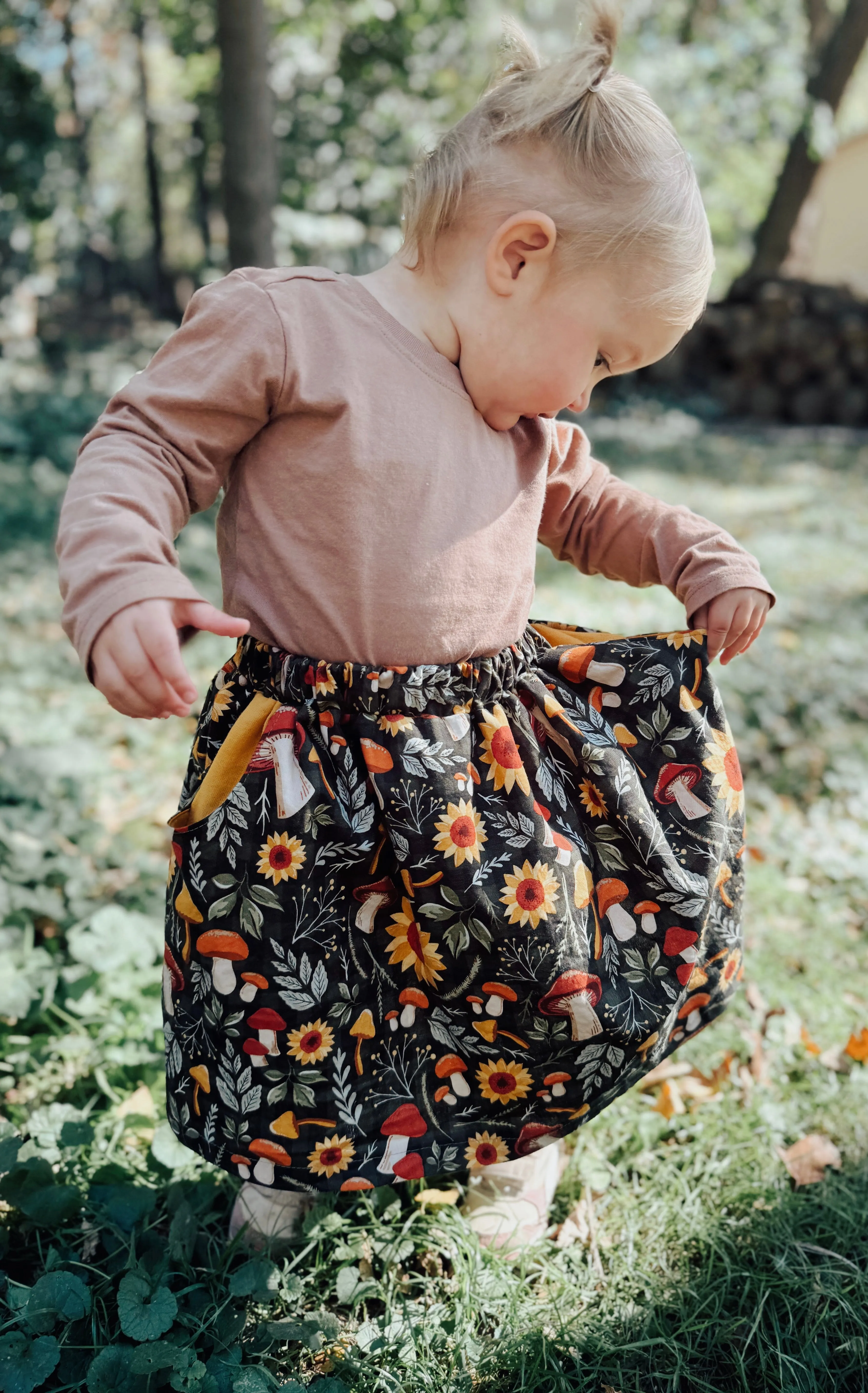 Youth Lake Skirt and Pants Digital Sewing Pattern Sizes NB-16Y