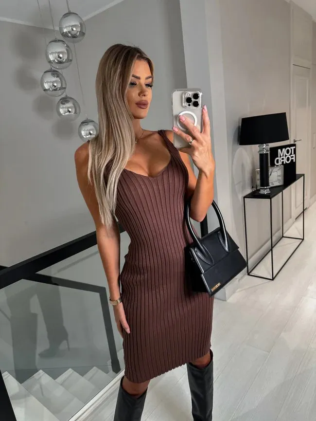Yvana - Elegant set (Dress   Sweater)